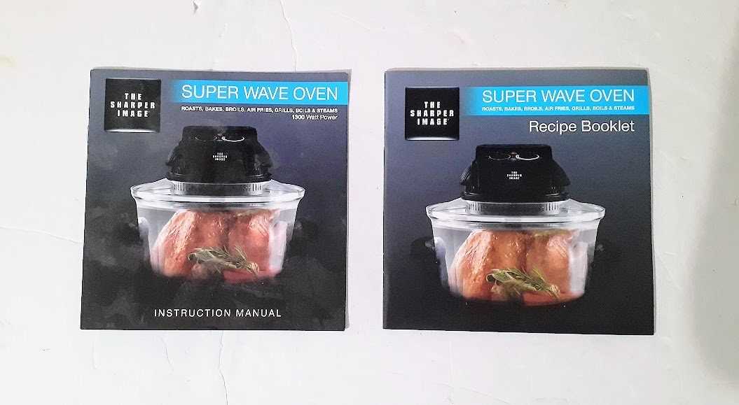 super wave oven instruction manual