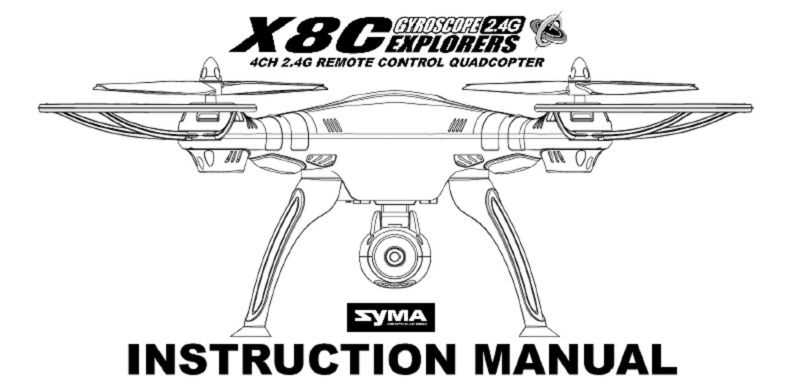 syma x5c instruction manual