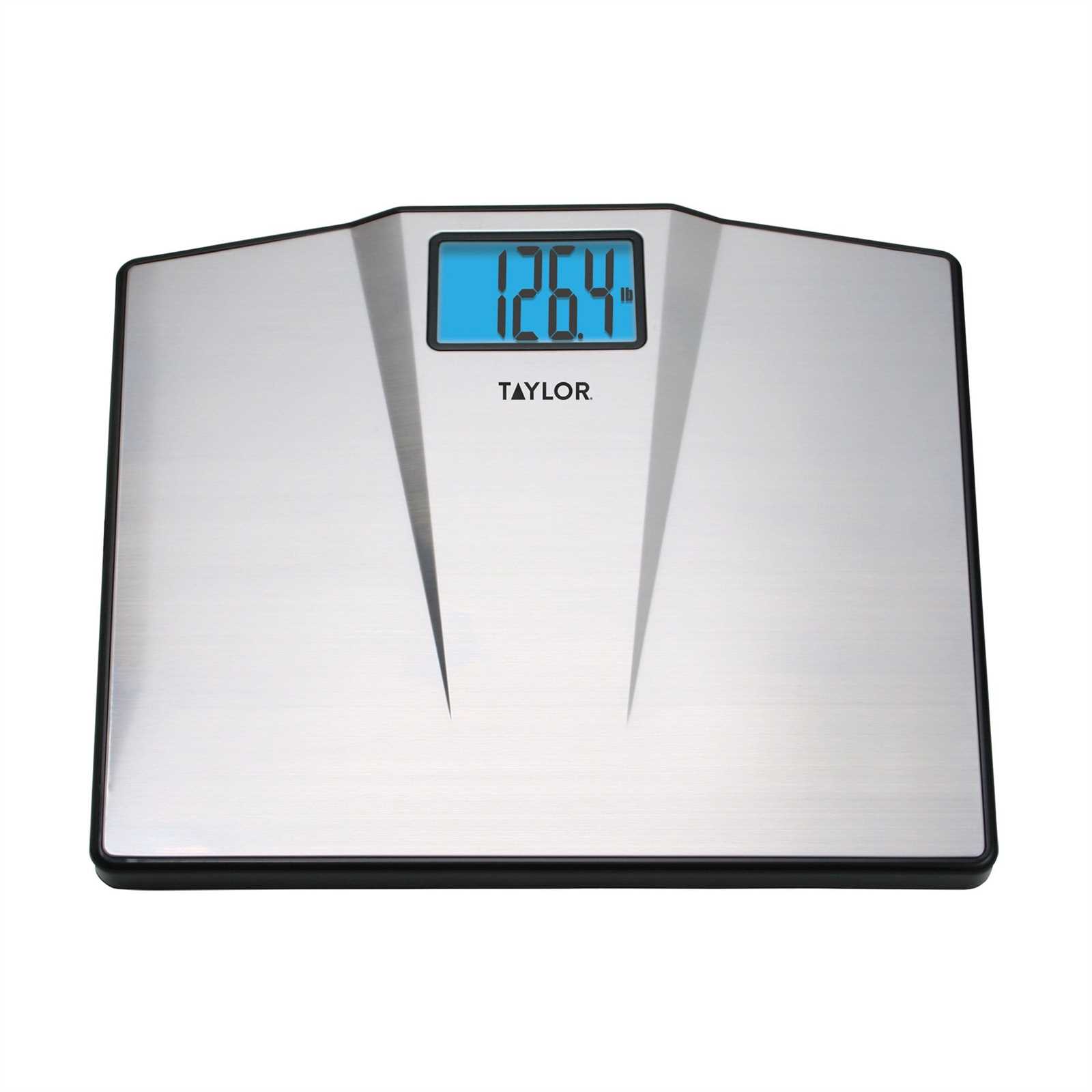 taylor bathroom scales instruction manual