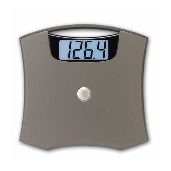 taylor bathroom scales instruction manual