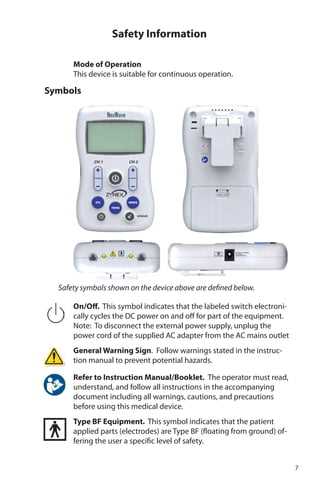 tens unit instruction manual