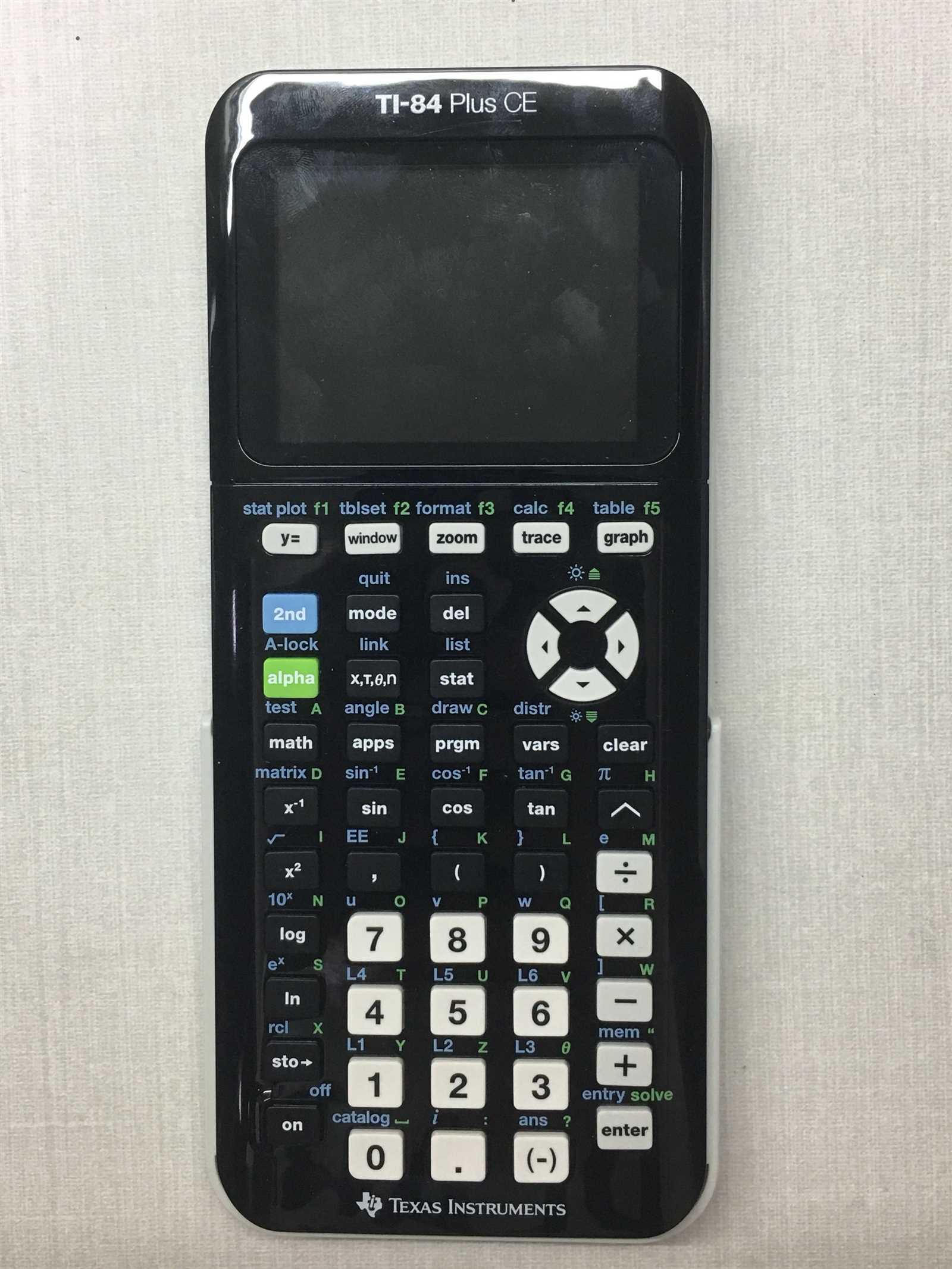 texas instruments ti 84 plus instruction manual