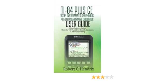 ti 84 plus instruction manual