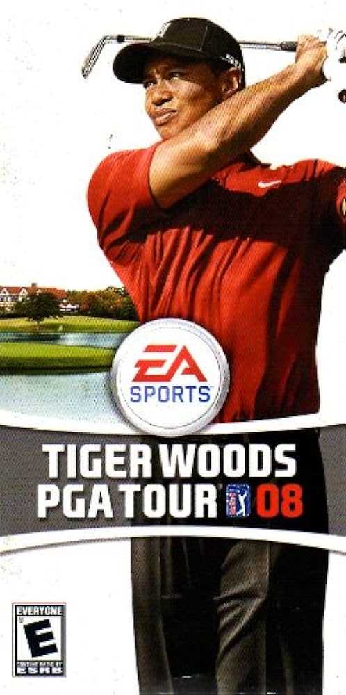 tiger woods pga tour 08 instruction manual