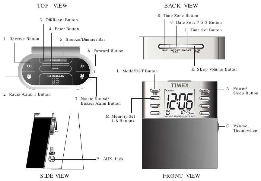 timex t308s instruction manual