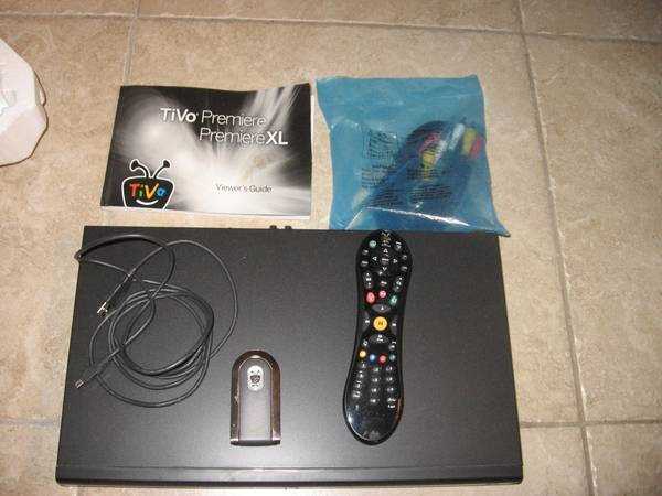 tivo box instruction manual