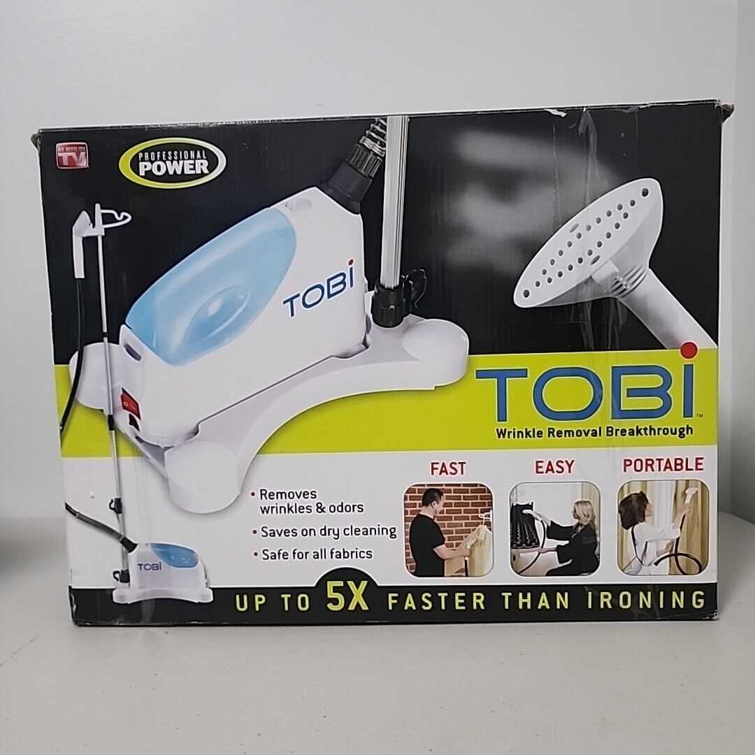 tobi platinum steamer instruction manual