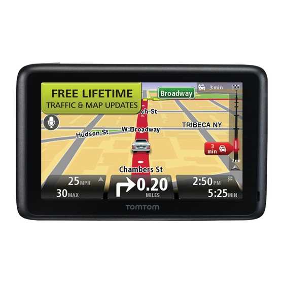 tomtom start 25 instruction manual