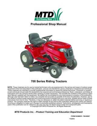 troy bilt mower instruction manual