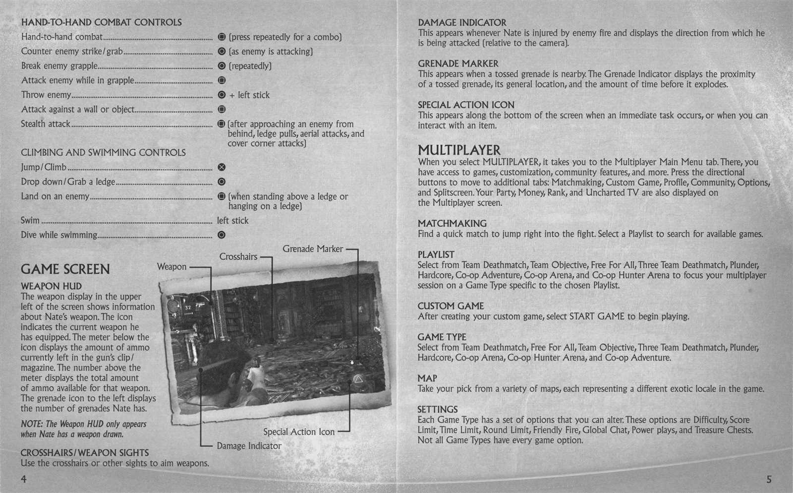 uncharted 3 instruction manual