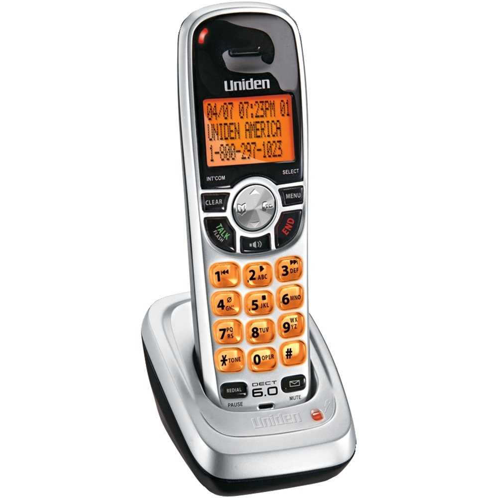 uniden dect 6.0 phone instruction manual