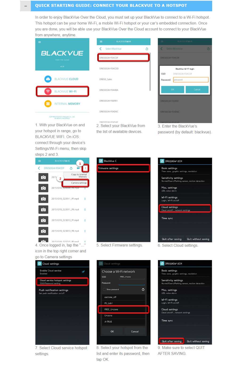 user manual cop cam instructions