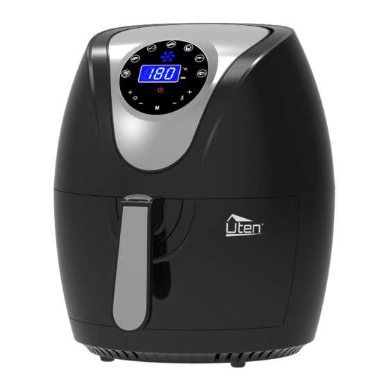 uten air fryer instruction manual