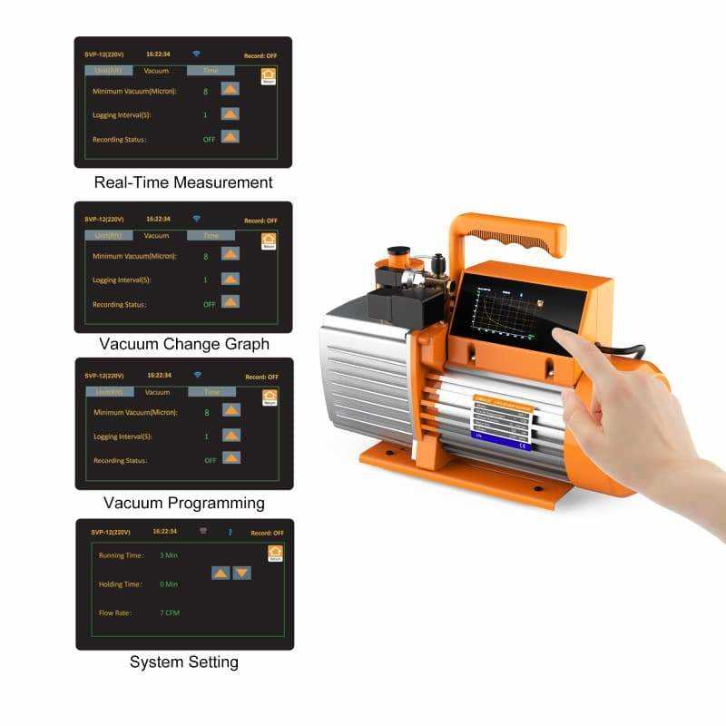 vacuum pump instruction manual