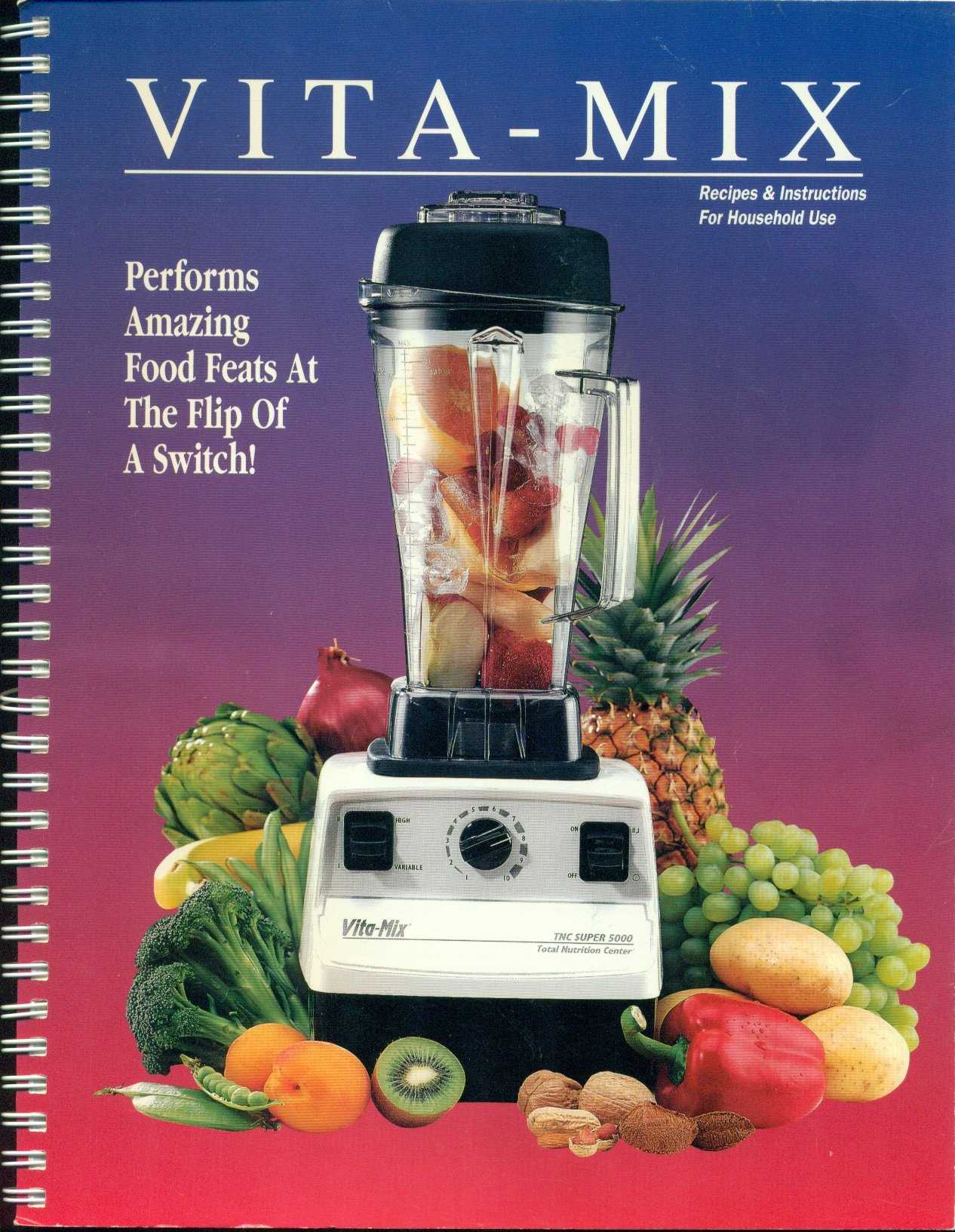 vitamix 5000 instruction manual