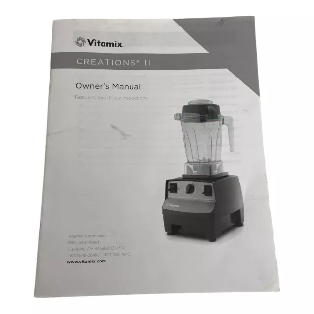 vitamix 5000 instruction manual