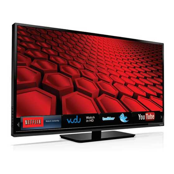 vizio smart tv instruction manual