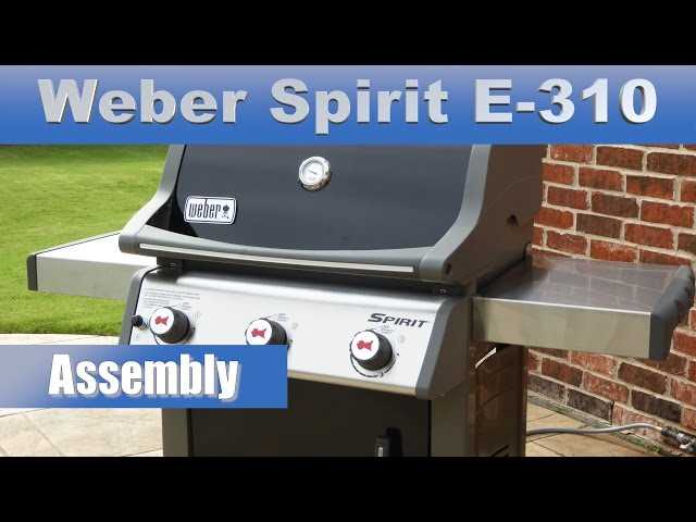 weber grill instruction manual