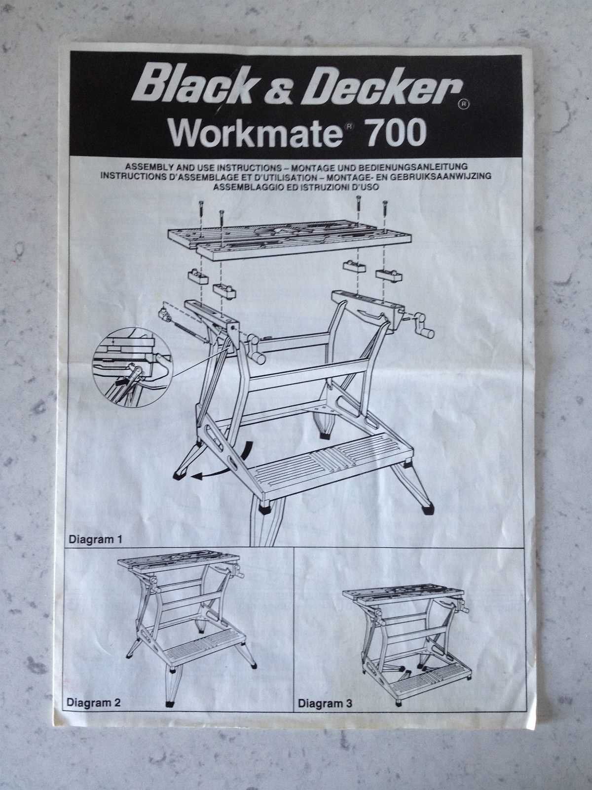 workmate 425 instruction manual