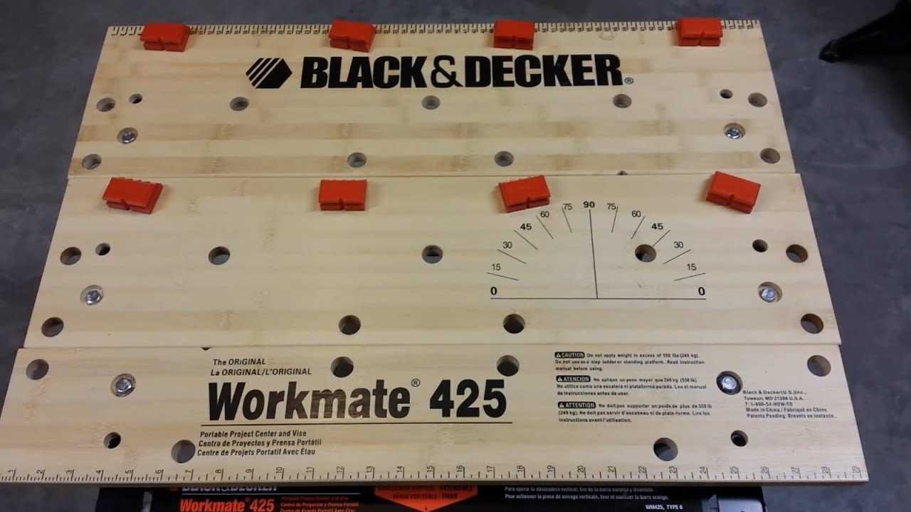 workmate 425 instruction manual