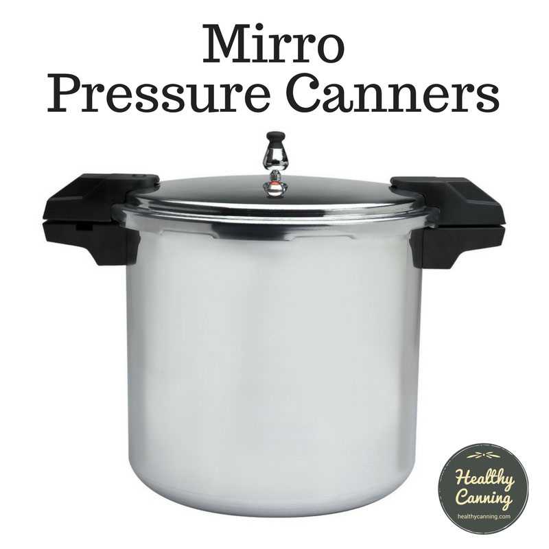 mirro matic pressure cooker instruction manual