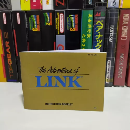 adventure of link instruction manual