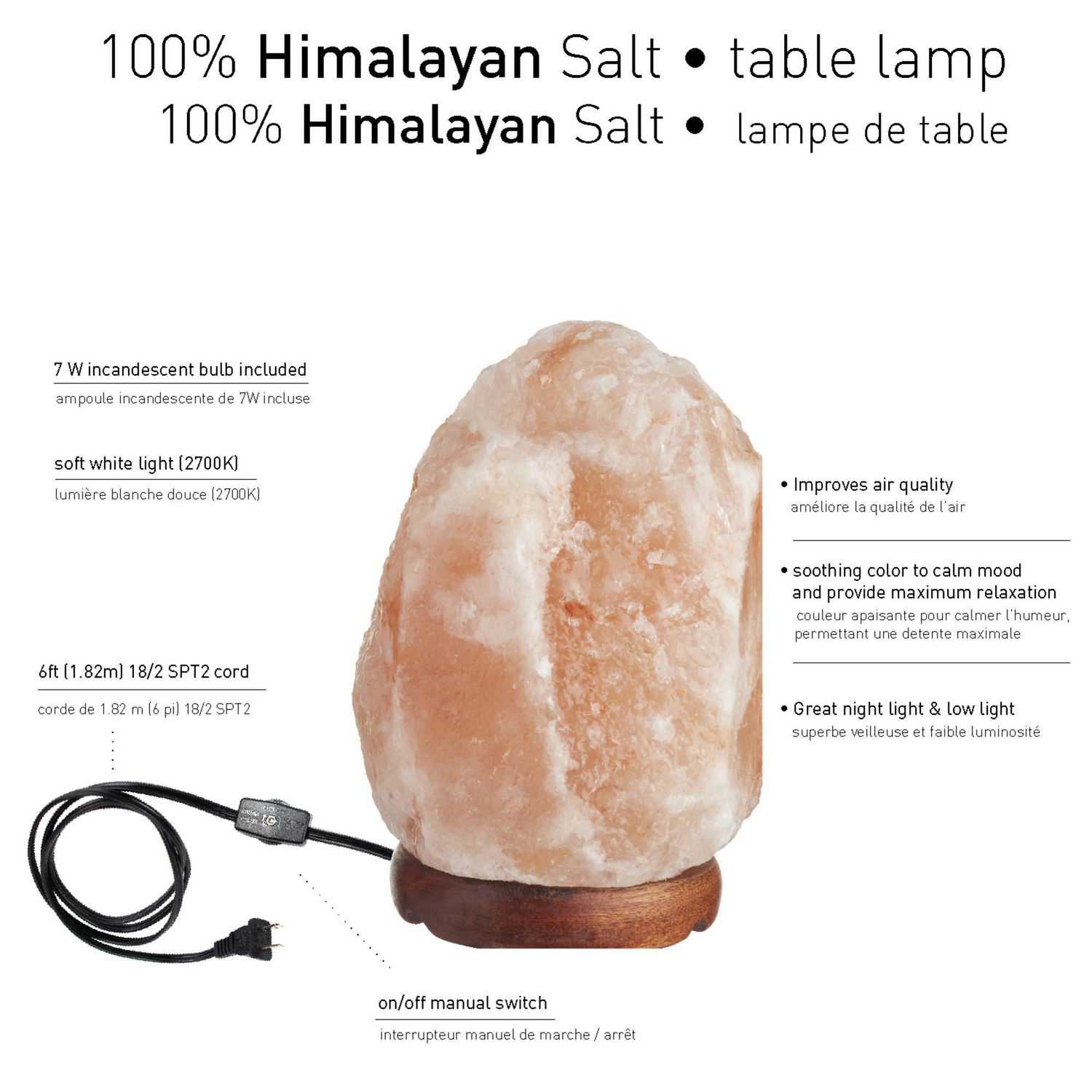 himalayan salt lamp instruction manual