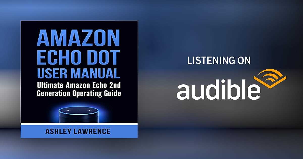 alexa dot instruction manual