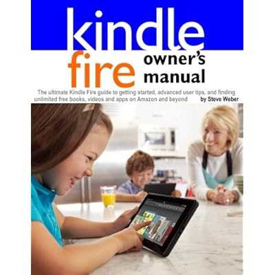 amazon kindle fire instructions manual