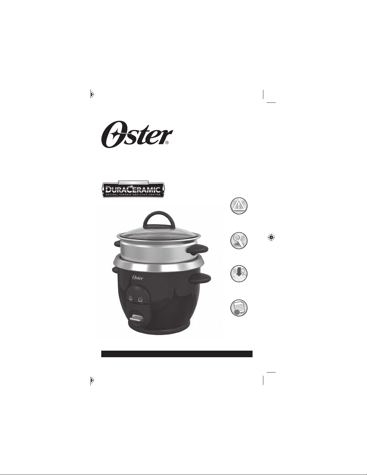 manual oster rice cooker instructions