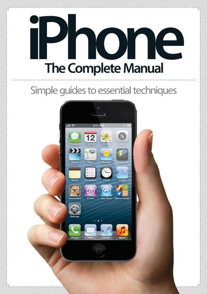 apple iphone 5 instruction manual