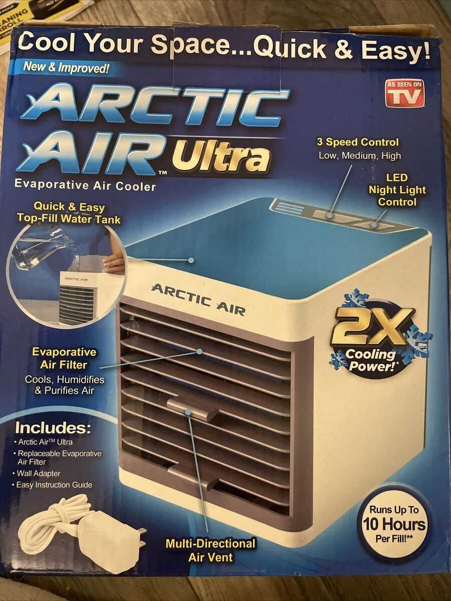 arctic air cooler instruction manual