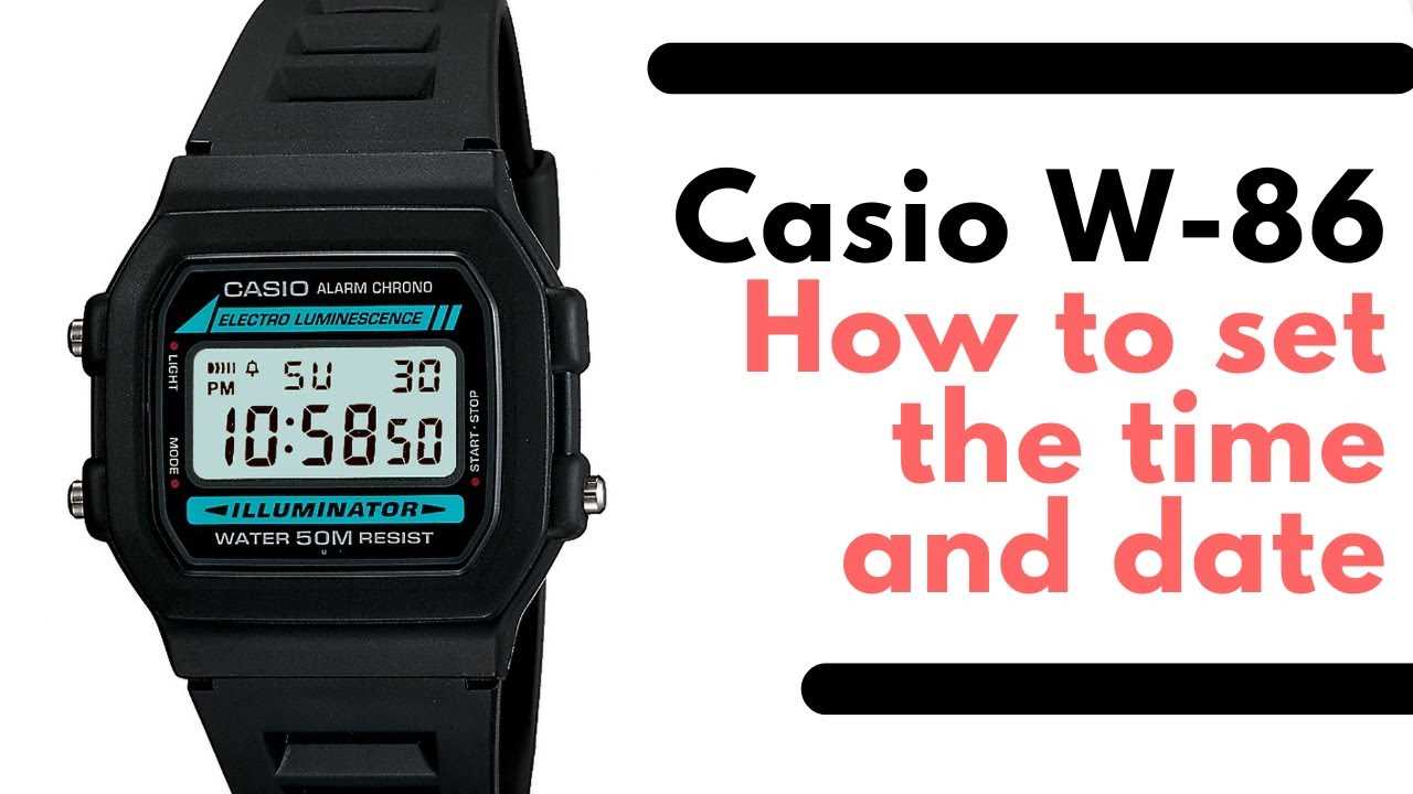 casio f 91w instruction manual