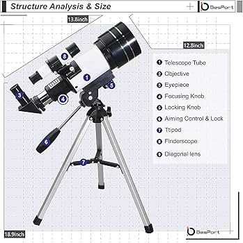 astronomical telescope model 30070 instruction manual