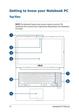 asus vivobook instruction manual