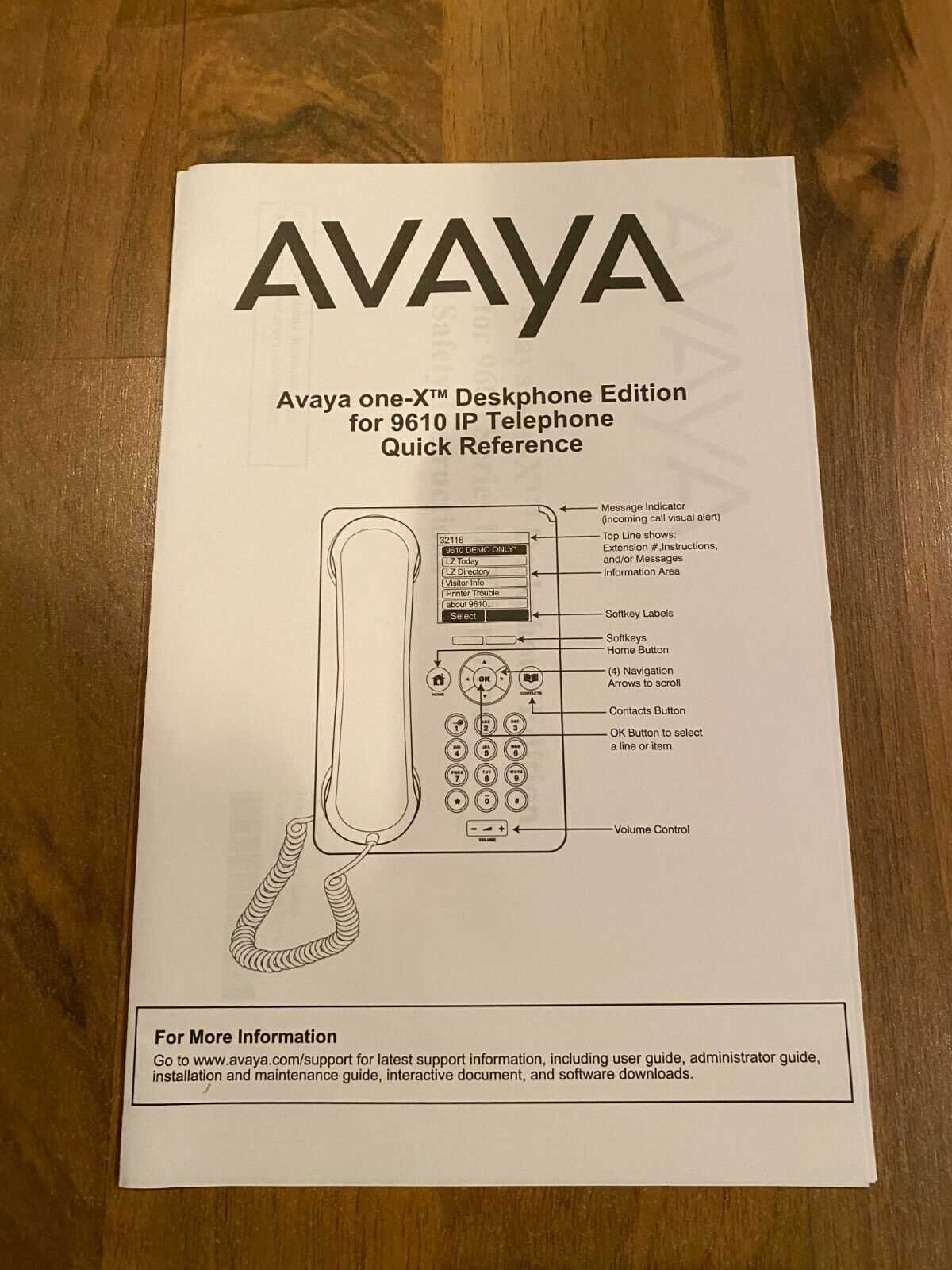 avaya 9508 instruction manual