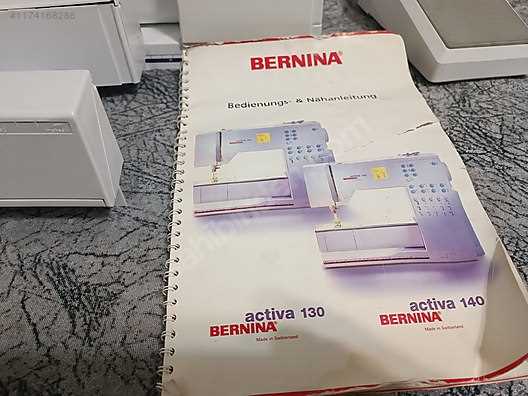 bernina activa 140 instruction manual