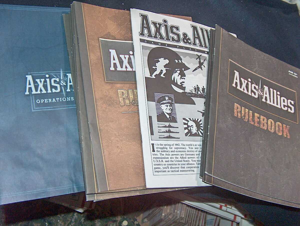 axis and allies instruction manual