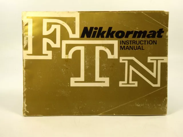 nikkormat ft instruction manual