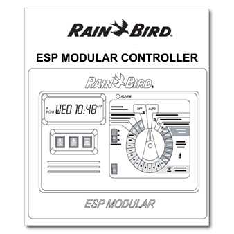 rain bird sprinkler instruction manual