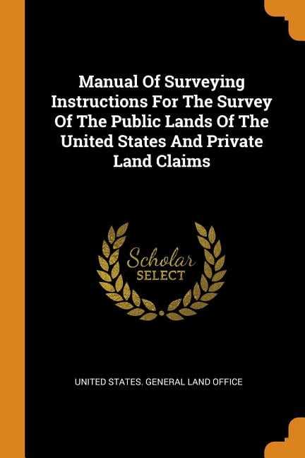 manual of survey instructions