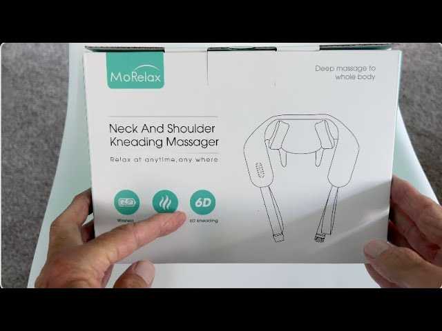 neck relax instruction manual