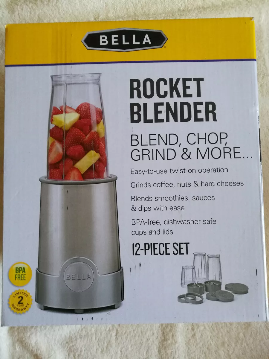 bella cucina rocket blender instruction manual