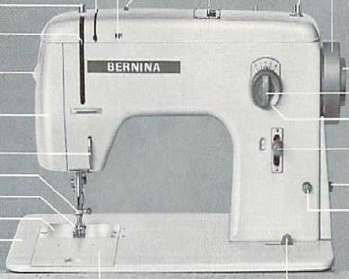 bernina 707 minimatic instruction manual