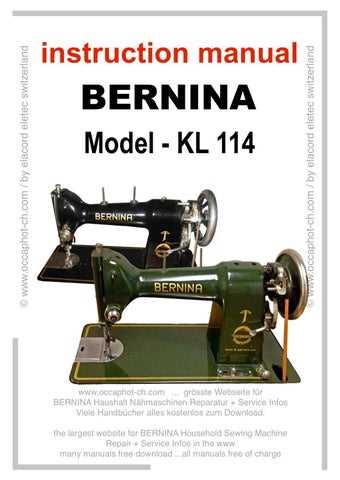 bernina 707 minimatic instruction manual