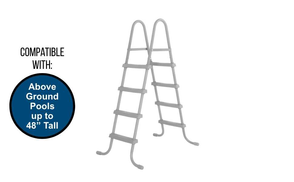 bestway pool ladder instruction manual