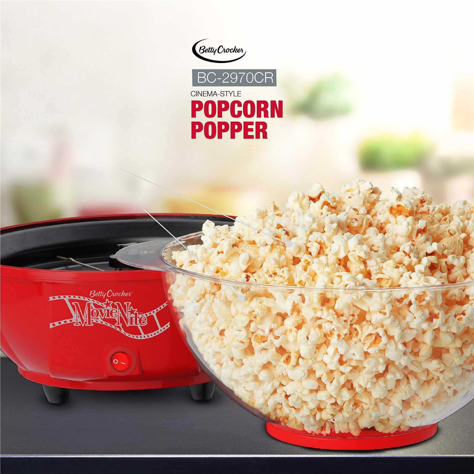 betty crocker movie nite popcorn maker instruction manual