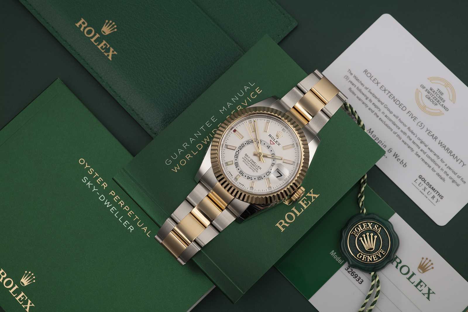 rolex sky dweller instruction manual