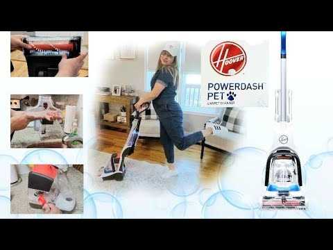 hoover powerdash pet instruction manual