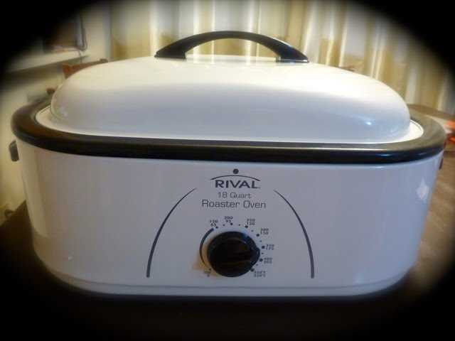 rival 18 quart roaster oven instruction manual